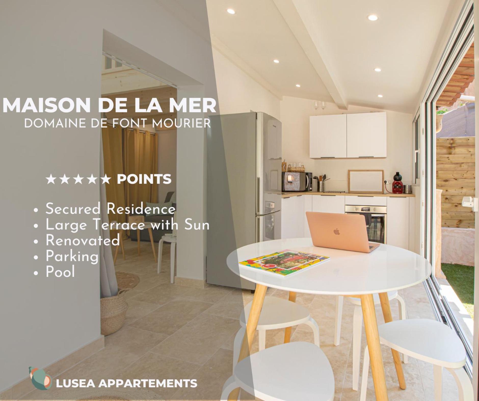 La Maison De La Mer, Golfe De Saint-Tropez Гассен Экстерьер фото